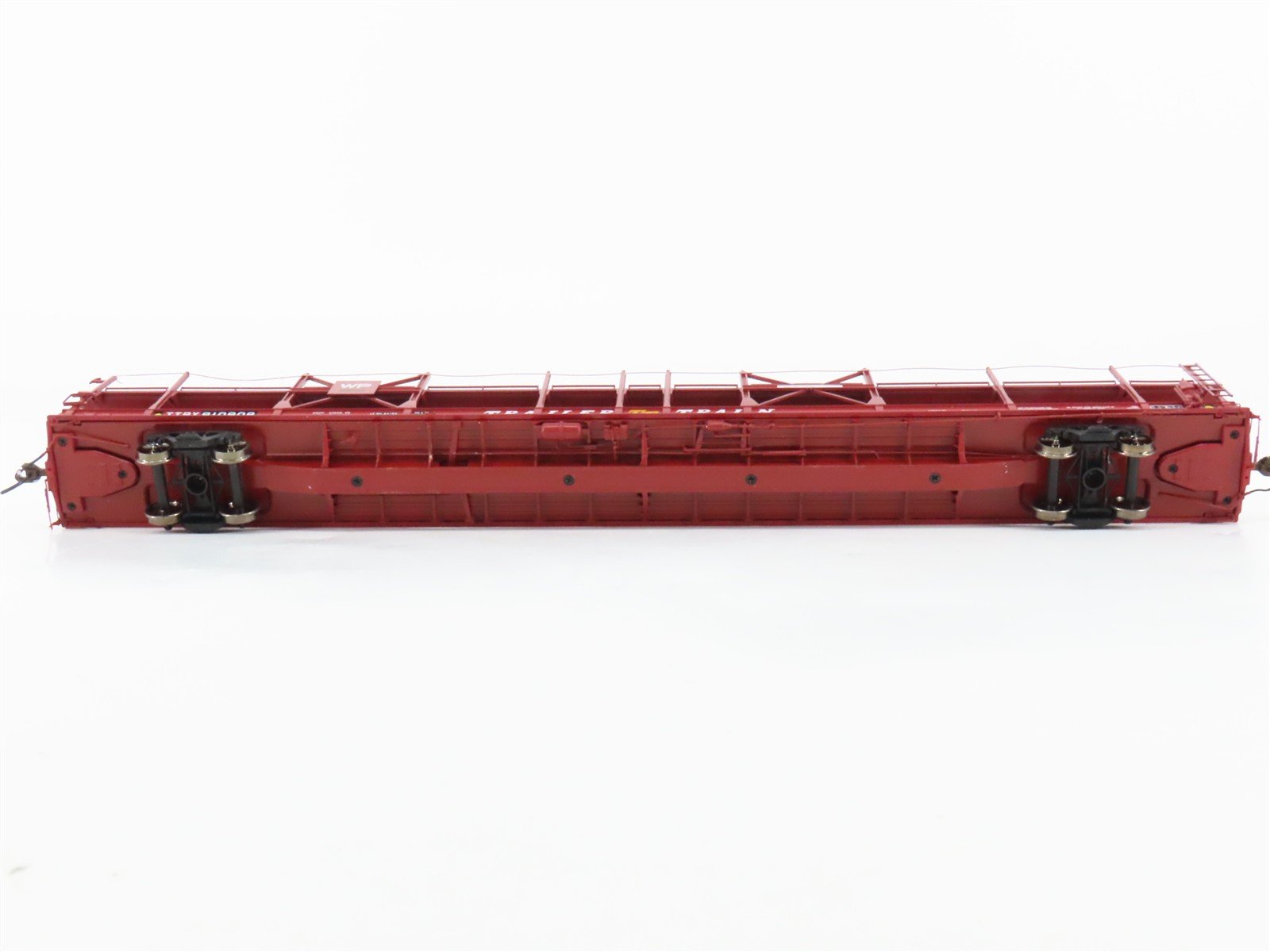 HO Athearn Genesis ATHG69542 TTBX WP Western Pacific Auto Rack Flat Car #910808