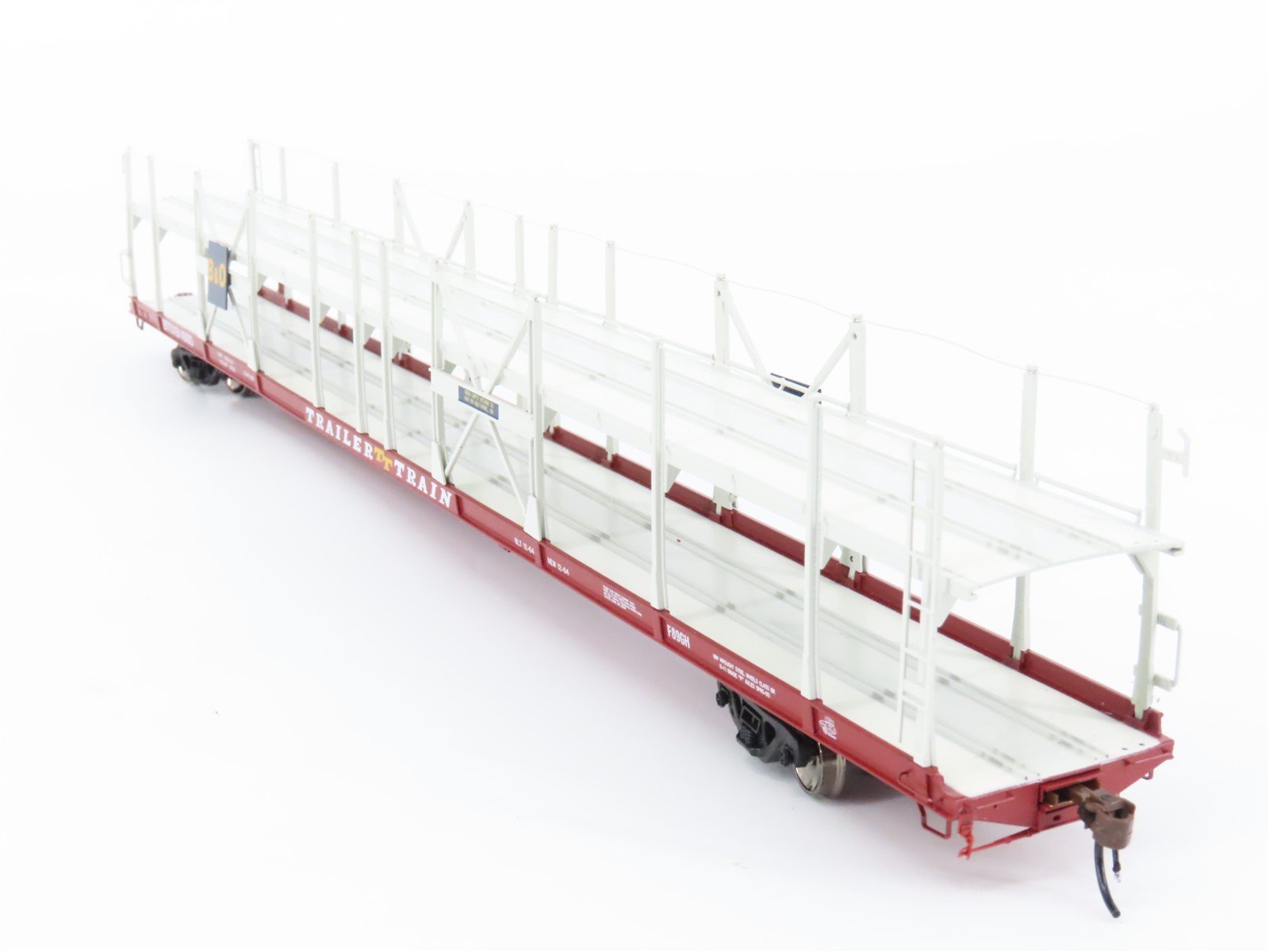 HO Scale Athearn Genesis ATHG69538 BTTX B&O Auto Rack Flat Car #911880