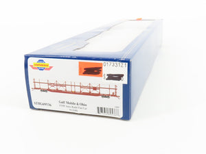 HO Athearn ATHG69536 BTTX GM&O Gulf Mobile & Ohio Auto Rack Flat Car #912840