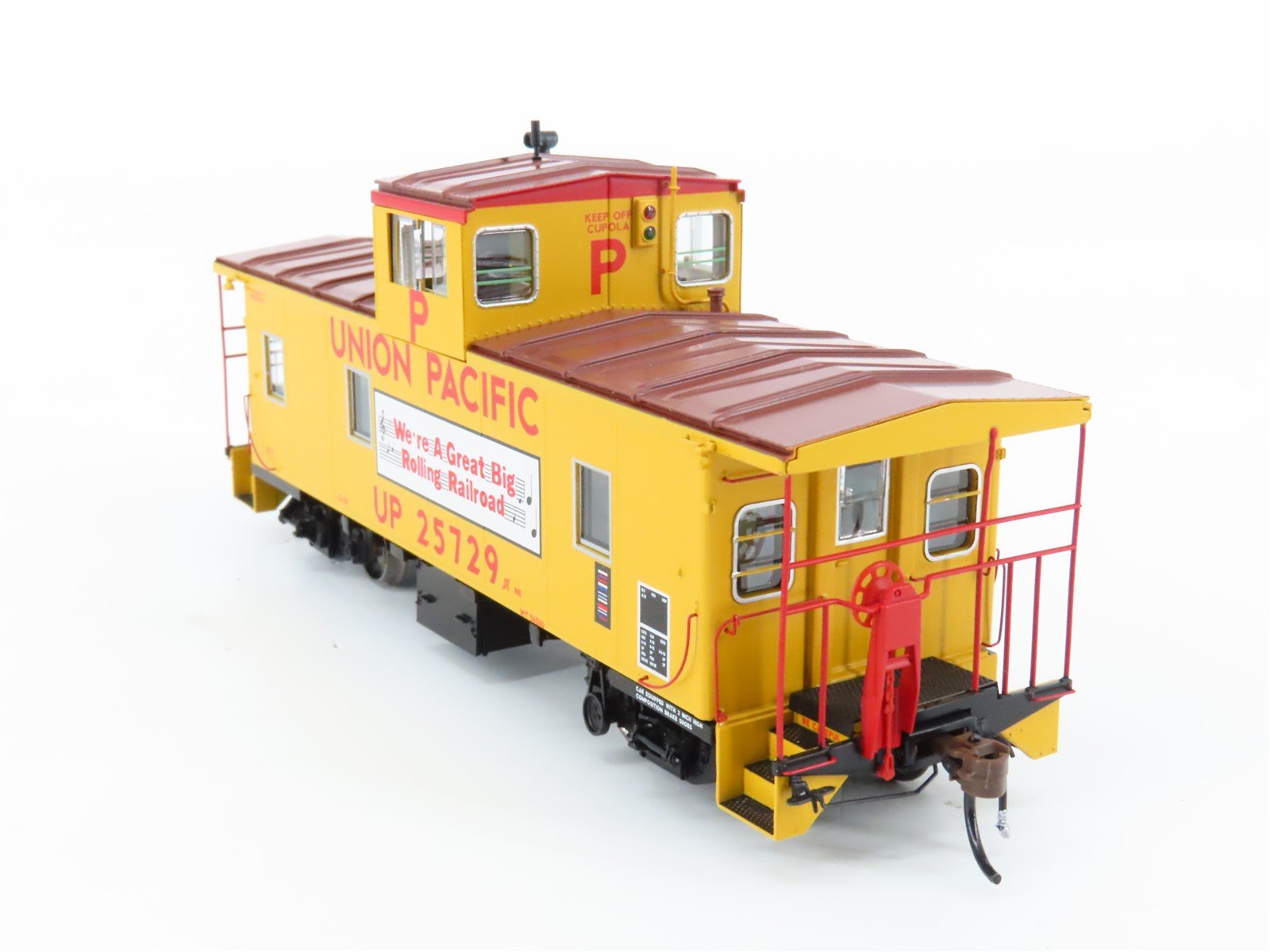 HO Scale Athearn Genesis ATHG79138 UP Union Pacific CA-10 Caboose #25729