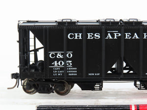 HO Scale Intermountain 48601-02 C&O Chesapeake & Ohio 2-Bay Covered Hopper #405