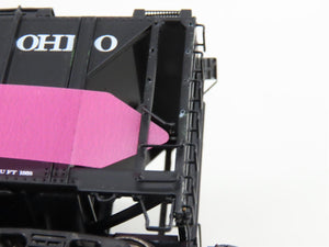 HO Scale Intermountain 48601-02 C&O Chesapeake & Ohio 2-Bay Covered Hopper #405