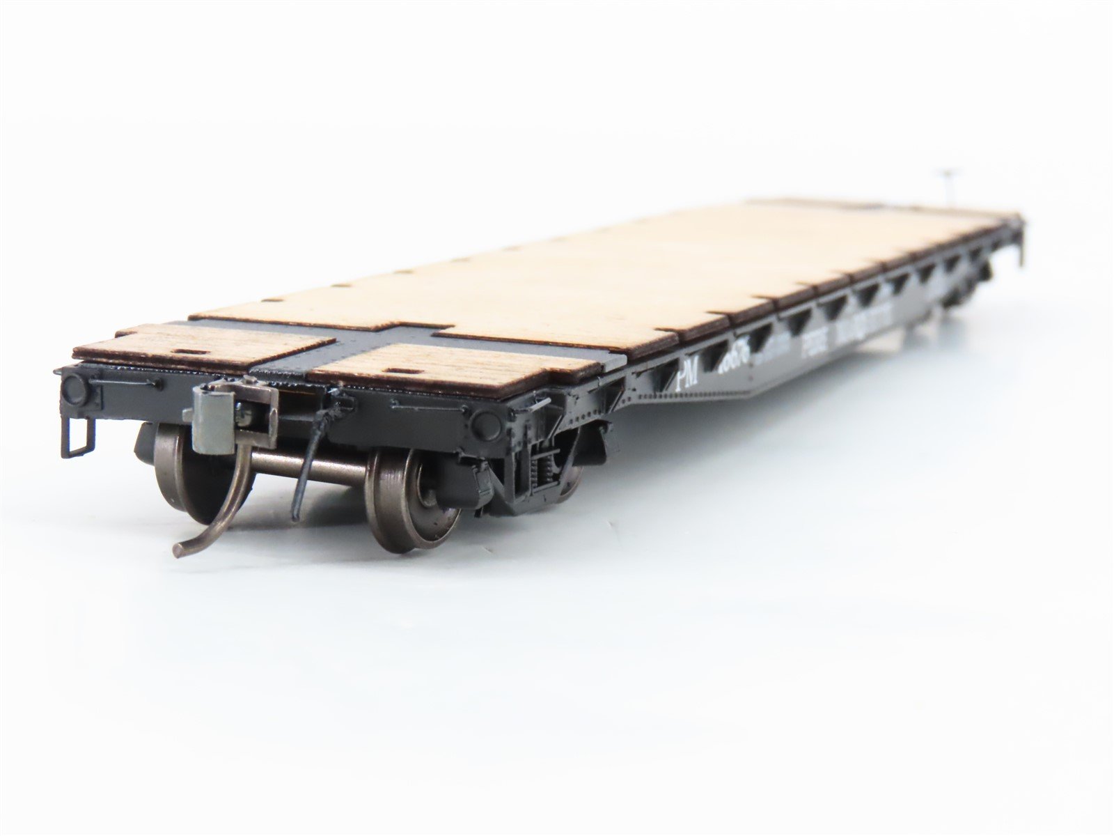 HO Intermountain 48715-11 PM Pere Marquette AAR 70-Ton 53' Flatcar #16676