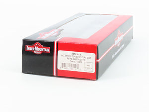 HO Intermountain 48715-11 PM Pere Marquette AAR 70-Ton 53' Flatcar #16676