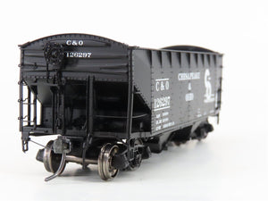 HO Scale Intermountain 47170-03 C&O Chesapeake & Ohio 2-Bay Open Hopper #126297