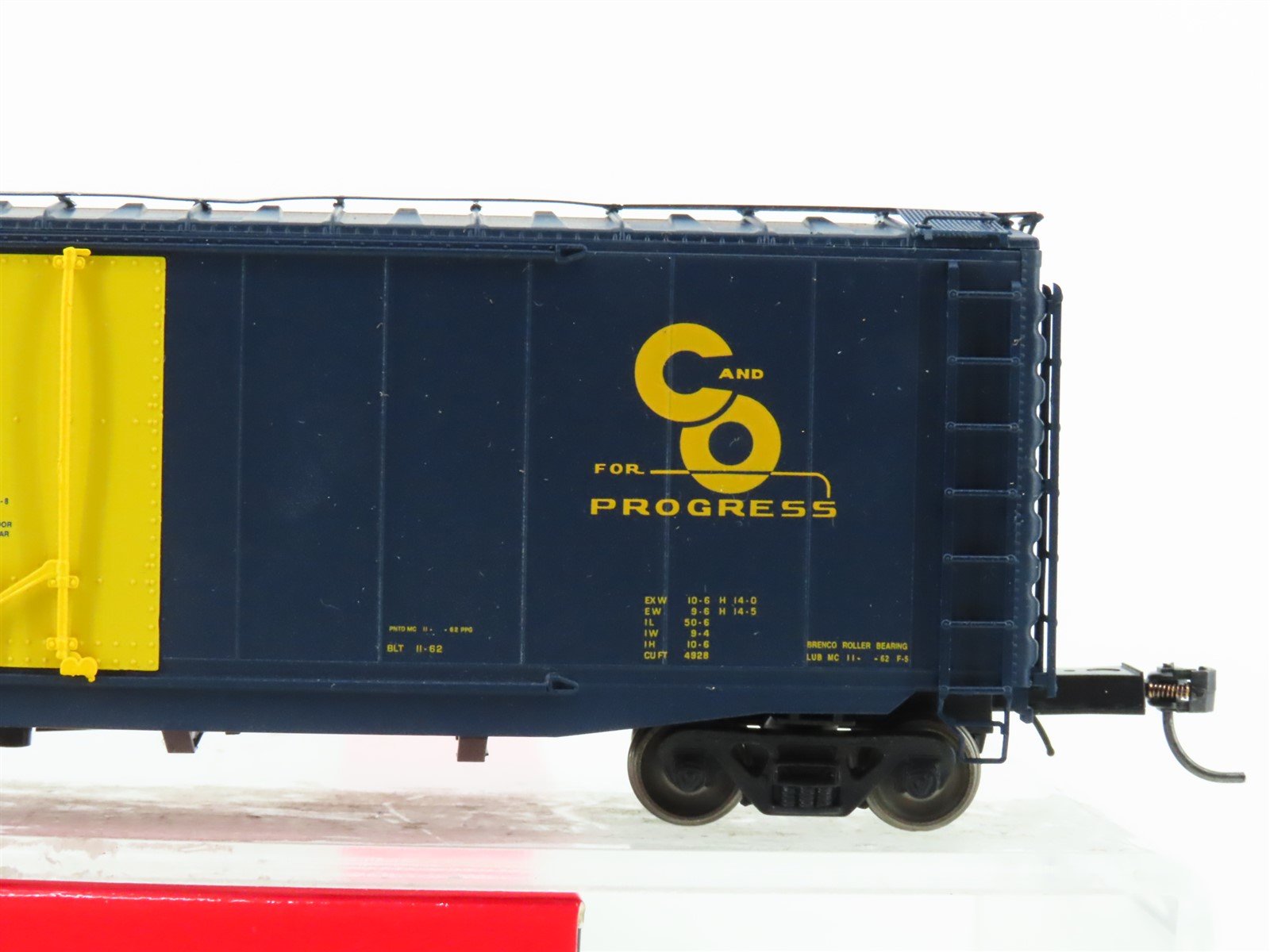 HO Scale Intermountain 45957-03 C&O Chesapeake & Ohio PS-1 50' Boxcar #22476