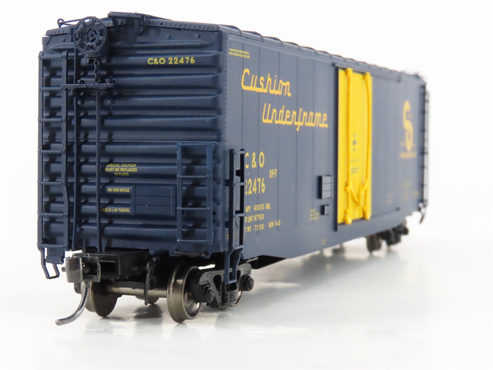 HO Scale Intermountain 45957-03 C&O Chesapeake & Ohio PS-1 50' Boxcar #22476