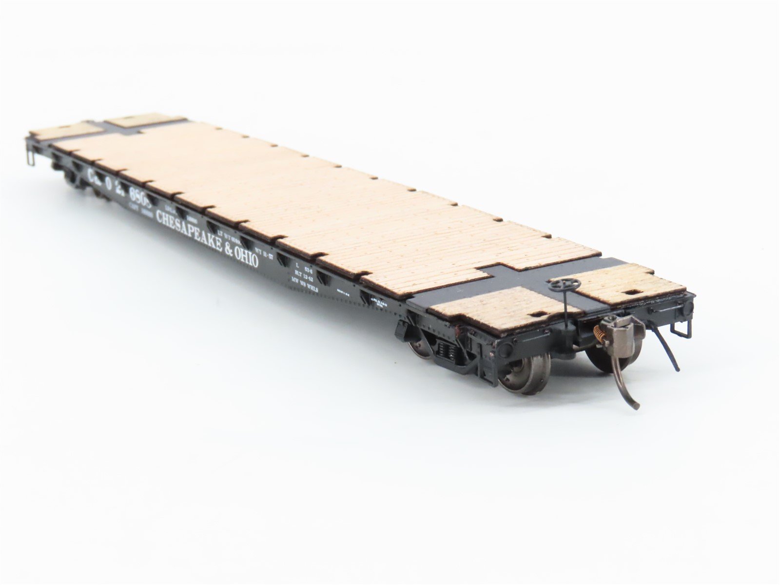 HO Intermountain 48712-12 C&O Chesapeake & Ohio AAR 70-Ton 53' Flatcar #218808