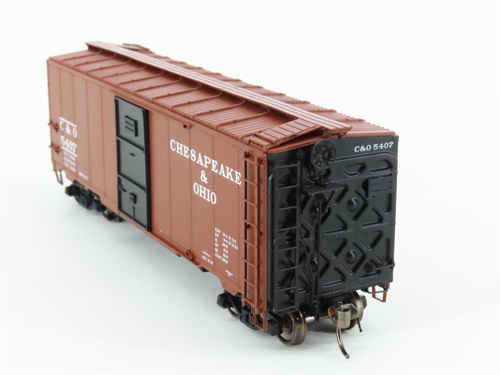 HO Scale Intermountain 45793-01 C&O Chesapeake & Ohio 40' Boxcar #5407