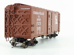 HO Scale Intermountain 45794-06 C&O Chesapeake & Ohio 40' Boxcar #5496