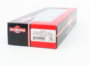 HO Scale Intermountain 45794-06 C&O Chesapeake & Ohio 40' Boxcar #5496
