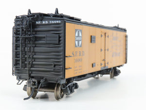 HO Intermountain 46401-41 SFRD Santa Fe 40' Reefer Car #34669 Weathered