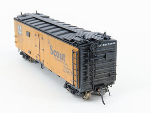 HO Intermountain 46401-41 SFRD Santa Fe 40' Reefer Car #34669 Weathered