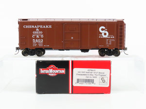 HO Scale Intermountain 45794-01 C&O Chesapeake & Ohio 40' Boxcar #5403