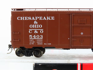HO Scale Intermountain 45794-01 C&O Chesapeake & Ohio 40' Boxcar #5403