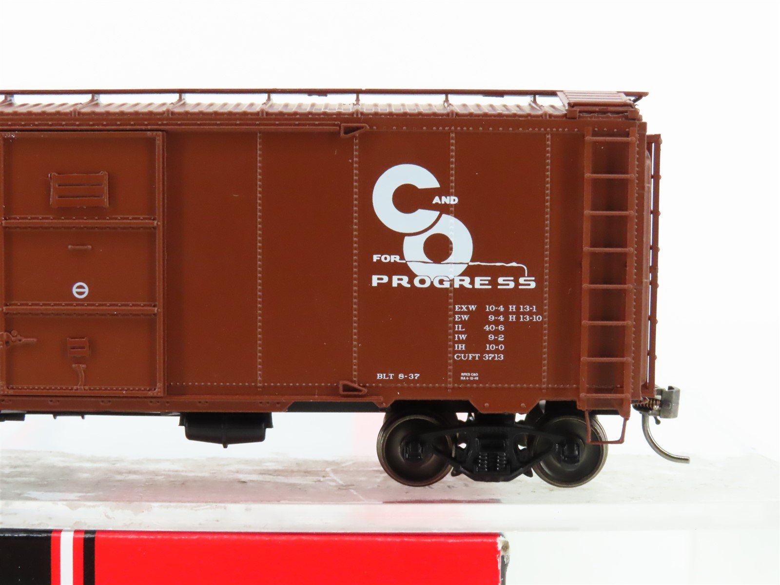 HO Scale Intermountain 45794-01 C&O Chesapeake & Ohio 40' Boxcar #5403