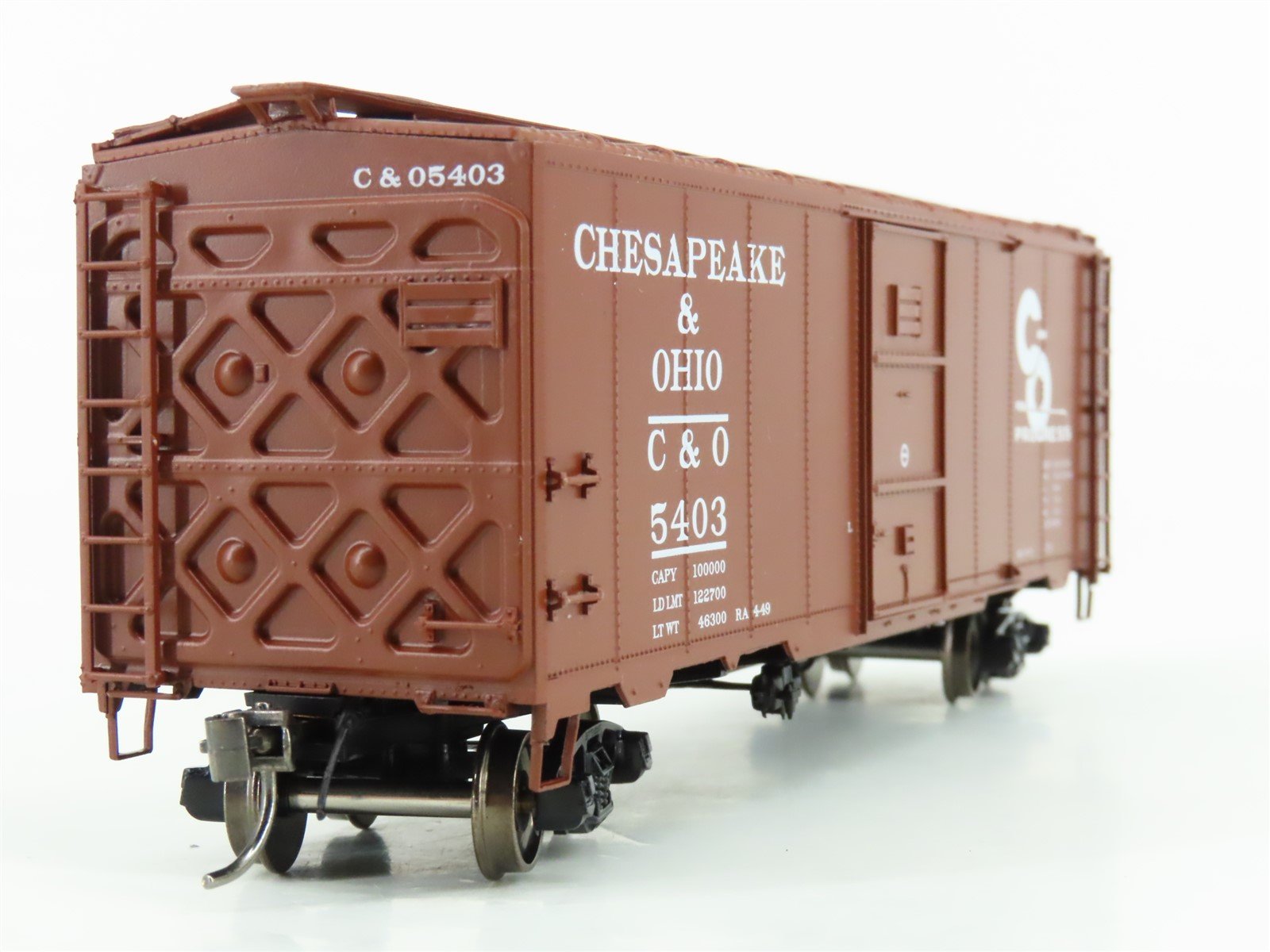 HO Scale Intermountain 45794-01 C&O Chesapeake & Ohio 40' Boxcar #5403