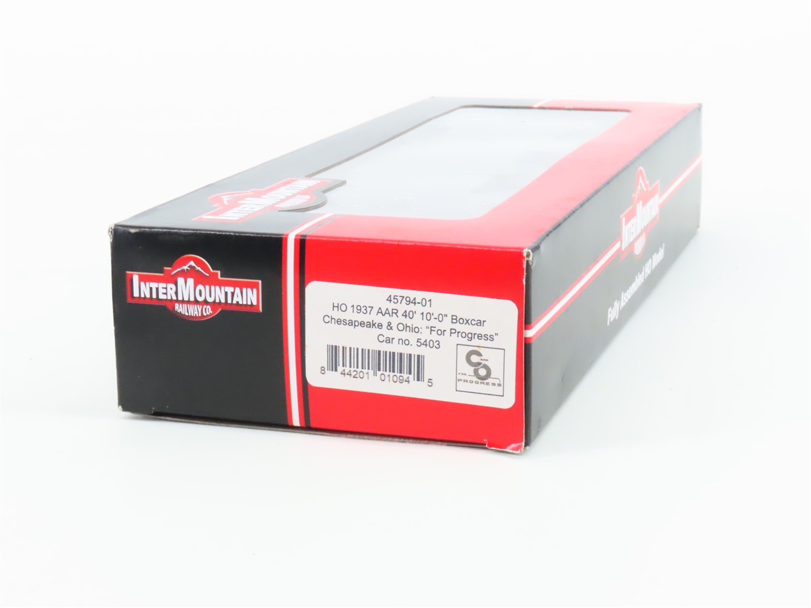 HO Scale Intermountain 45794-01 C&O Chesapeake & Ohio 40' Boxcar #5403