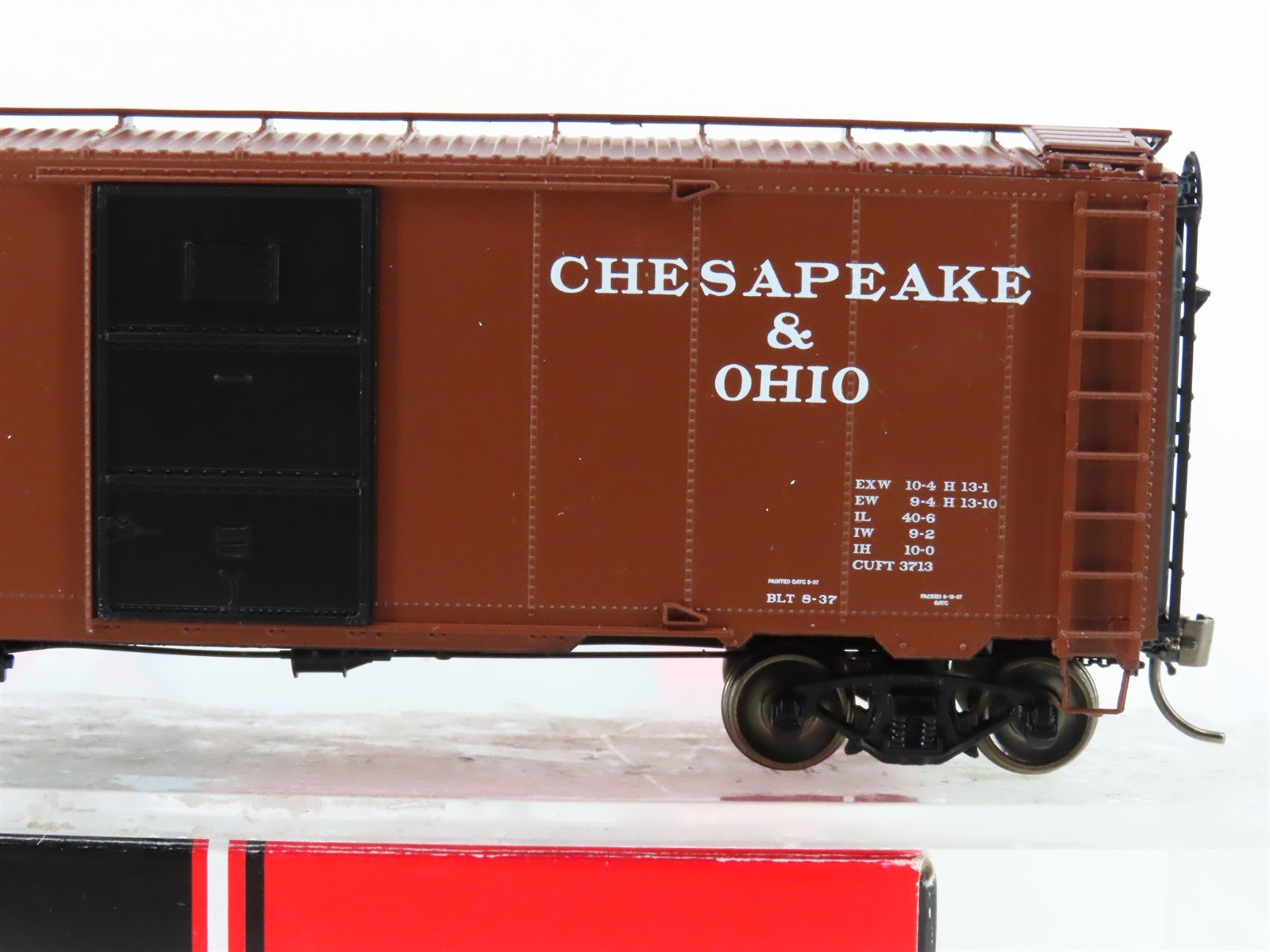 HO Scale Intermountain 45793-02 C&O Chesapeake & Ohio 40' Boxcar #5428