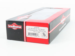 HO Scale Intermountain 45793-02 C&O Chesapeake & Ohio 40' Boxcar #5428