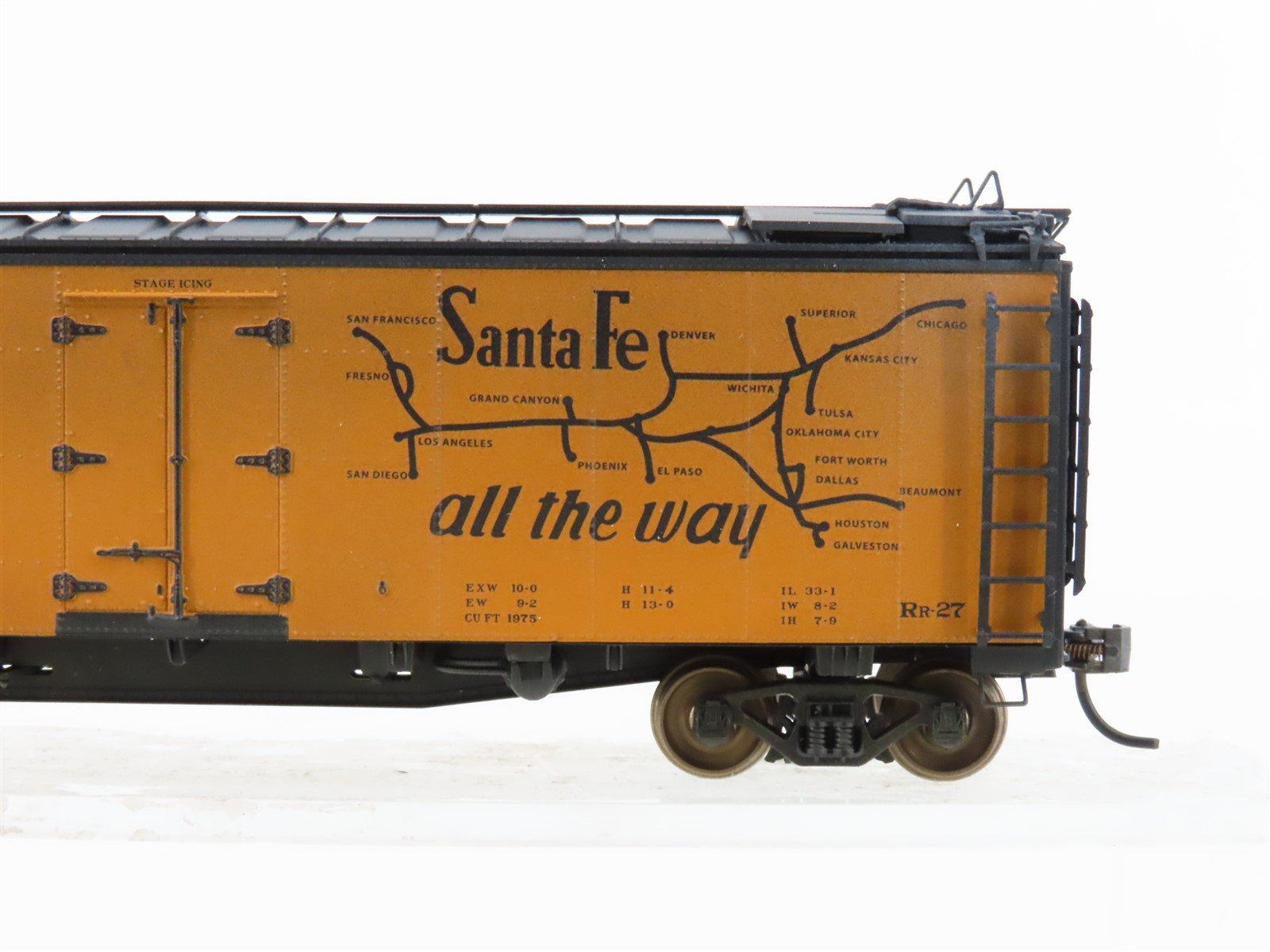 HO Intermountain SFRD Santa Fe 40' 