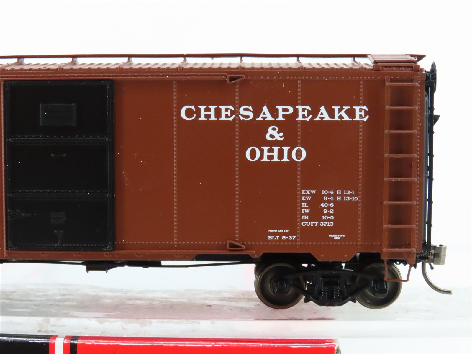HO Scale Intermountain 45793-03 C&O Chesapeake & Ohio 40' Boxcar #5435