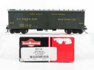 HO Scale Intermountain 48201-08 GPEX H.P.Hood & Sons 40' Reefer Car #1058