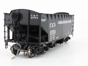 HO Scale Intermountain 47172-03 C&O Chesapeake & Ohio 2-Bay Open Hopper #47754