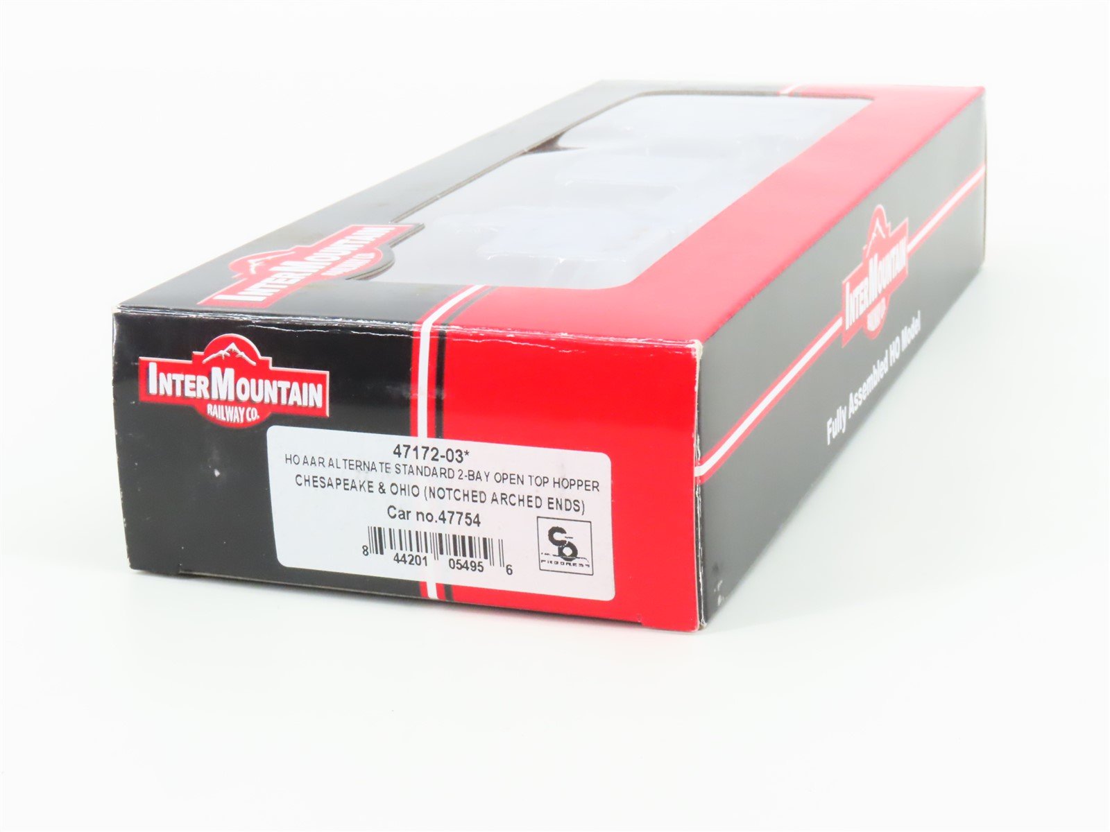 HO Scale Intermountain 47172-03 C&O Chesapeake & Ohio 2-Bay Open Hopper #47754