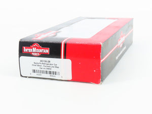 HO Intermountain 46106-28 SFRD Santa Fe 40' Reefer Car #34932 Weathered