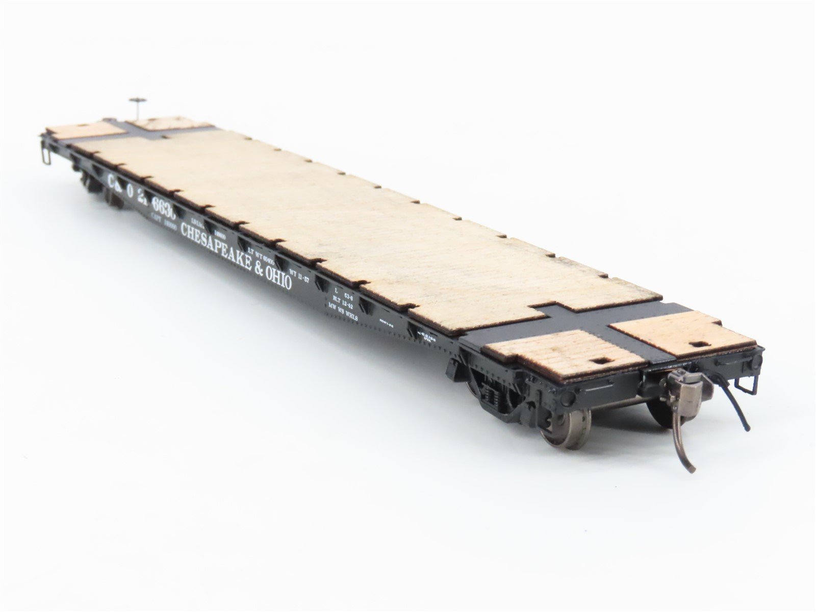 HO Intermountain 48712-08 C&O Chesapeake & Ohio AAR 70-Ton 53' Flatcar #6630