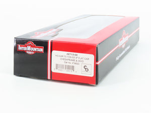 HO Intermountain 48712-08 C&O Chesapeake & Ohio AAR 70-Ton 53' Flatcar #6630