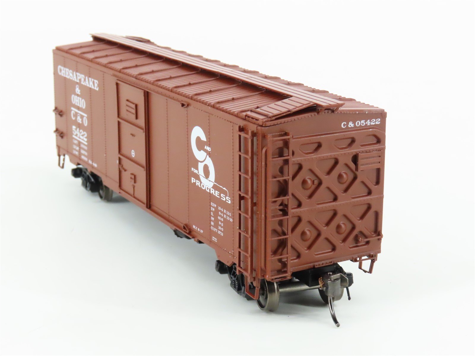 HO Scale Intermountain 45794-02 C&O Chesapeake & Ohio 40' Boxcar #5422