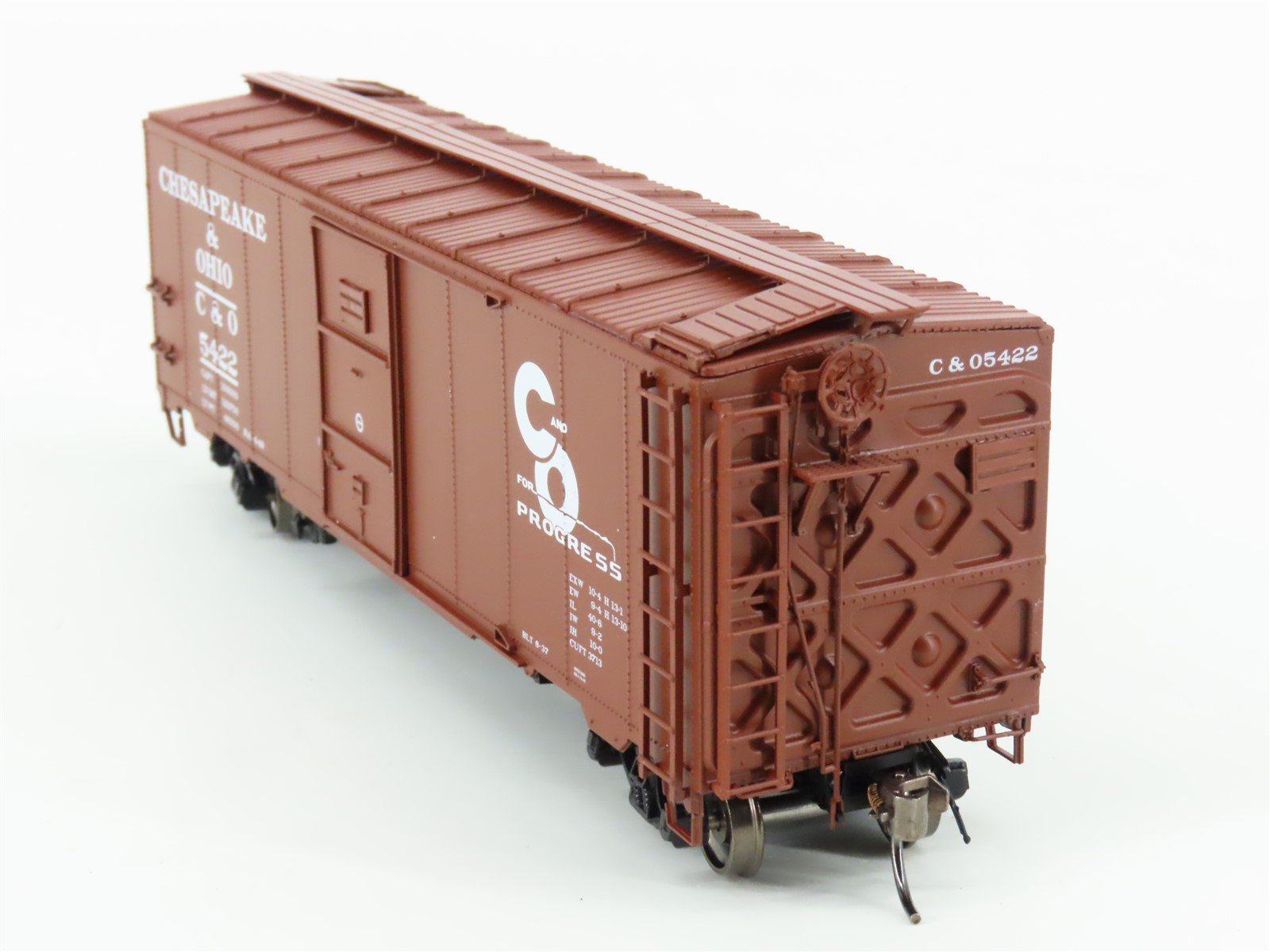HO Scale Intermountain 45794-02 C&O Chesapeake & Ohio 40' Boxcar #5422