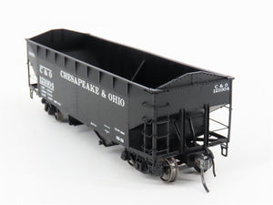 HO Scale Intermountain 47167-01 C&O Chesapeake & Ohio 2-Bay Open Hopper #121004