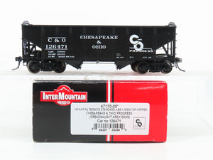 HO Scale Intermountain 47170-05 C&O Chesapeake & Ohio 2-Bay Open Hopper #126471