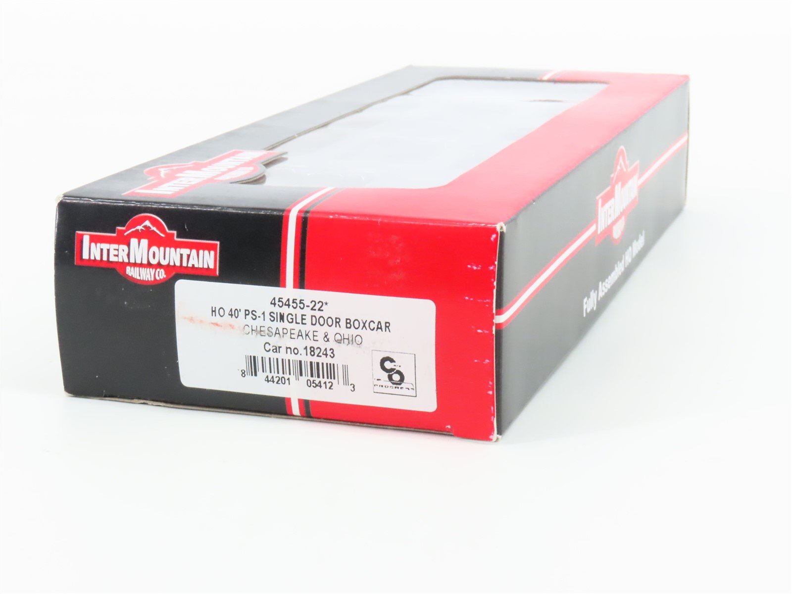 HO Scale Intermountain 45455-02 C&O Chesapeake & Ohio 40' PS-1 Boxcar #18243