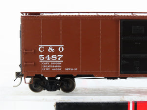 HO Scale Intermountain 45793-06 C&O Chesapeake & Ohio 40' AAR 1937 Boxcar #5487