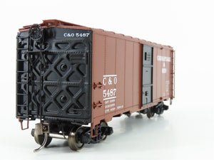 HO Scale Intermountain 45793-06 C&O Chesapeake & Ohio 40' AAR 1937 Boxcar #5487