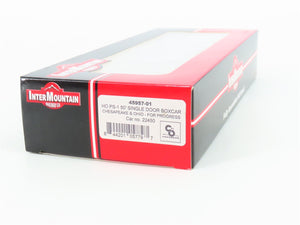 HO Scale Intermountain 45957-01 C&O Chesapeake & Ohio PS-1 50' Boxcar #22450