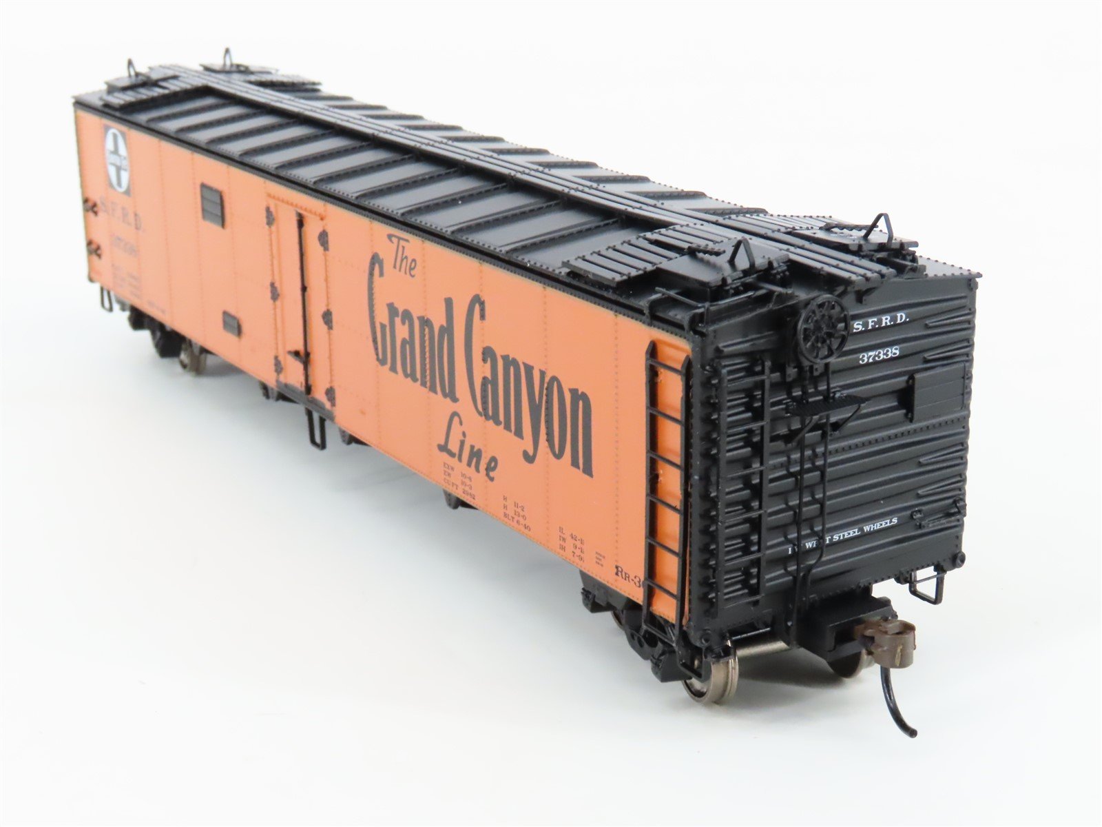 HO Scale Athearn RTR ATH97932 SFRD Santa Fe 50' Ice Bunker Reefer 3-Car Pack