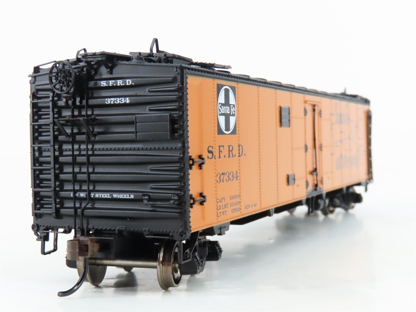 HO Scale Athearn RTR ATH97932 SFRD Santa Fe 50' Ice Bunker Reefer 3-Car Pack