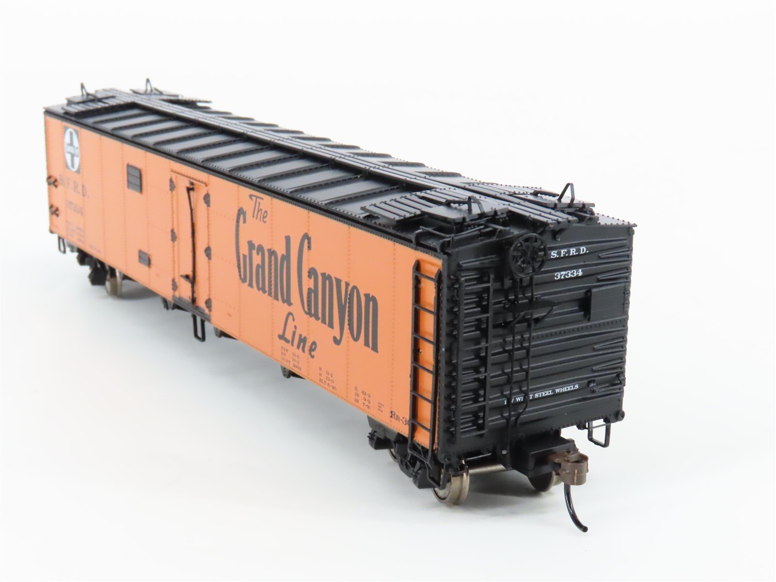HO Scale Athearn RTR ATH97932 SFRD Santa Fe 50' Ice Bunker Reefer 3-Car Pack