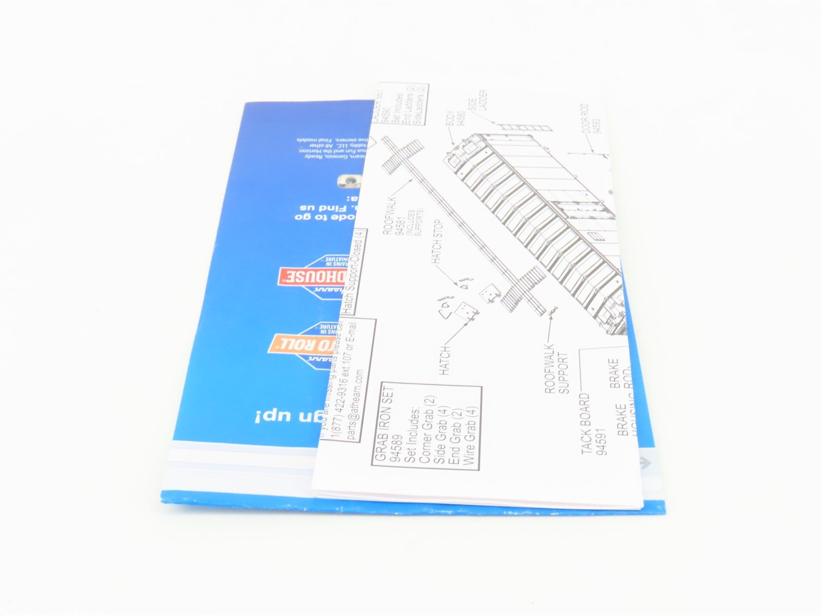 HO Scale Athearn RTR ATH97932 SFRD Santa Fe 50' Ice Bunker Reefer 3-Car Pack