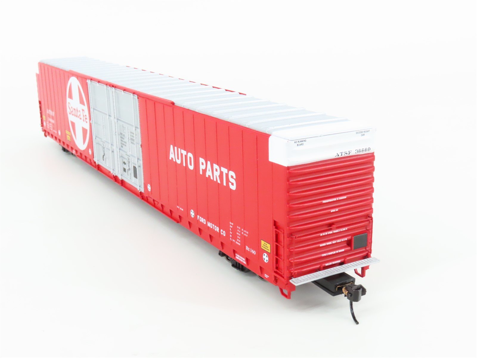 HO Walthers Proto 920-102109 ATSF Santa Fe Auto Parts 86' Hi-Cube Boxcar #36660