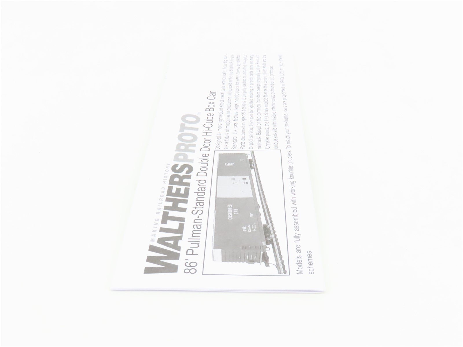 HO Scale Walthers Proto 920-102115 DT&I Railway 86' P-S Hi-Cube Boxcar #26314