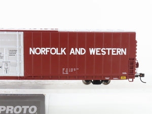 HO Scale Walthers Proto 920-102121 N&W Railway 86' P-S Hi-Cube Boxcar #355102