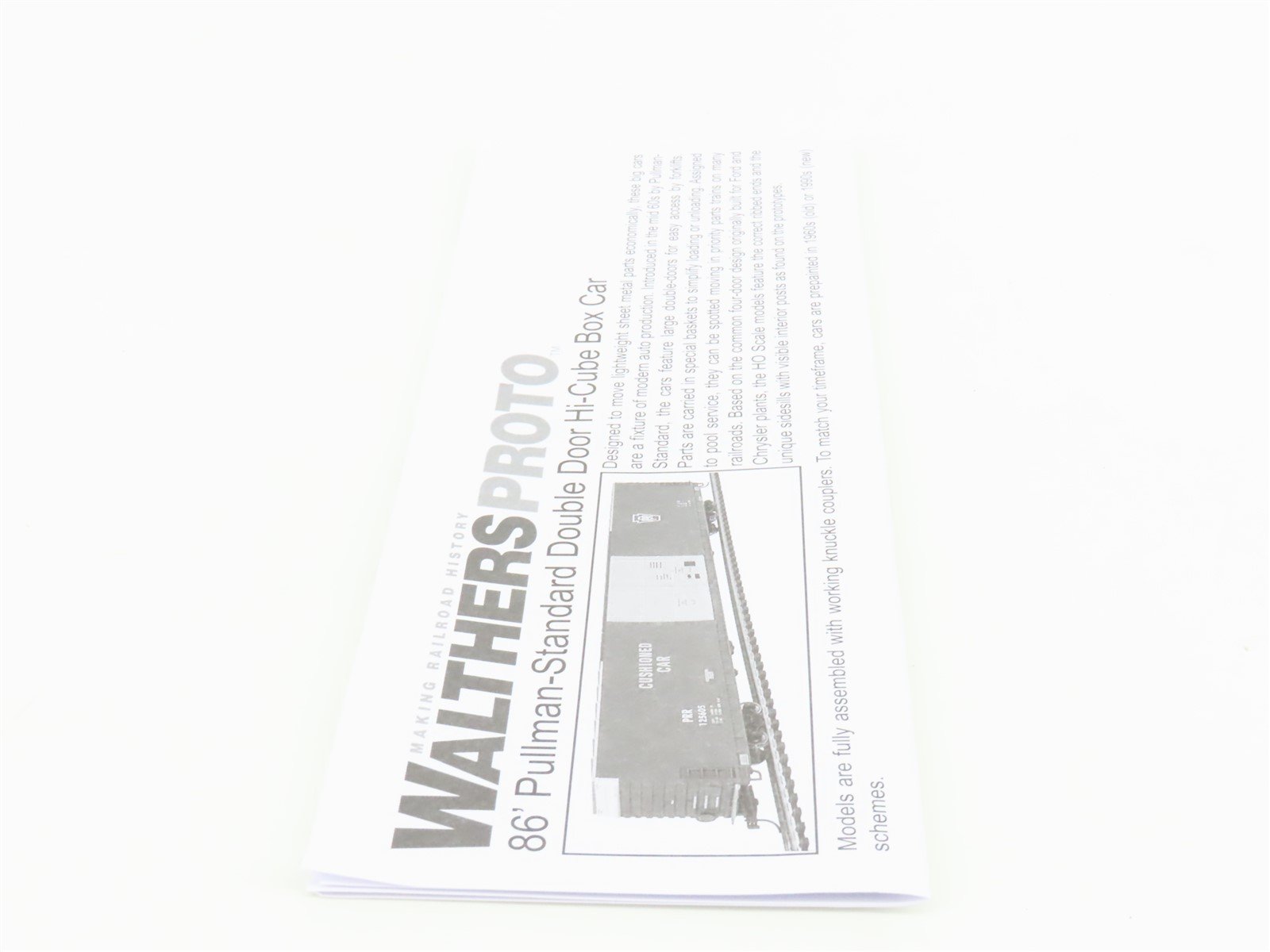 HO Scale Walthers Proto 920-102121 N&W Railway 86' P-S Hi-Cube Boxcar #355102