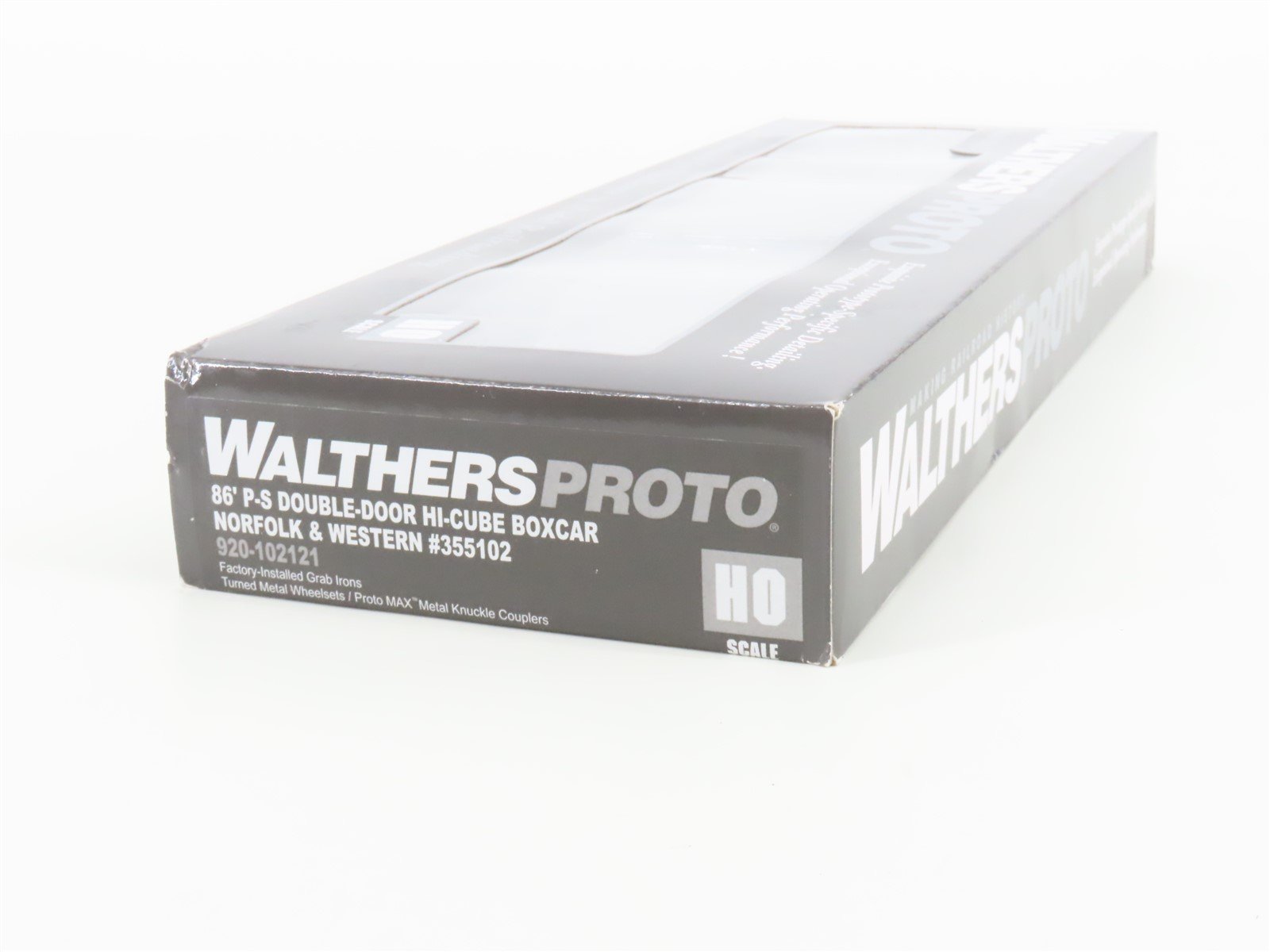 HO Scale Walthers Proto 920-102121 N&W Railway 86' P-S Hi-Cube Boxcar #355102