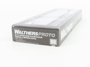 HO Scale Walthers Proto 920-102121 N&W Railway 86' P-S Hi-Cube Boxcar #355102